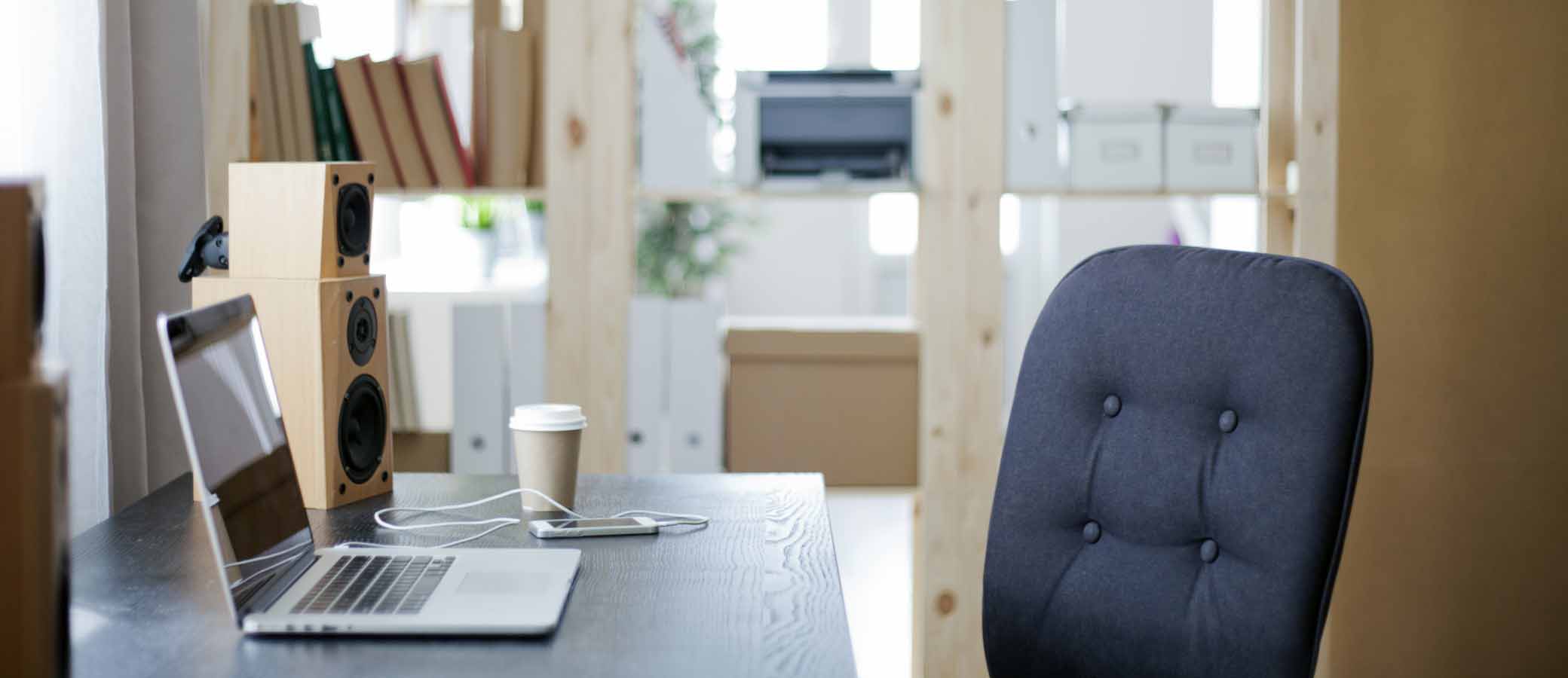 Office Space, Rent and the Mobile Employee Background Decorative Image